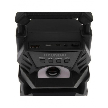 Портативная колонка Hyundai H-PS1000 черный - фото 4