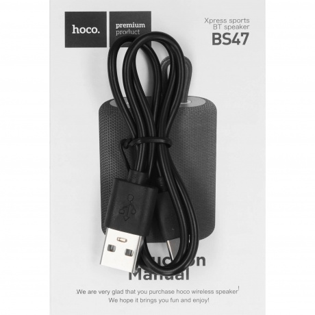 Портативная акустика Hoco BS47 Uno Sports Black - фото 6