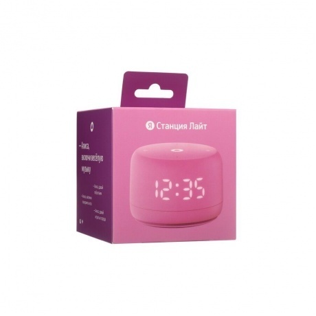 Умная колонка Яндекс.Станция Лайт 2 Pink YNDX-00026PNK - фото 12