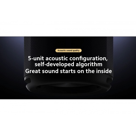 Портативная акустика Xiaomi Bluetooth Speaker QBH4275GL - фото 10