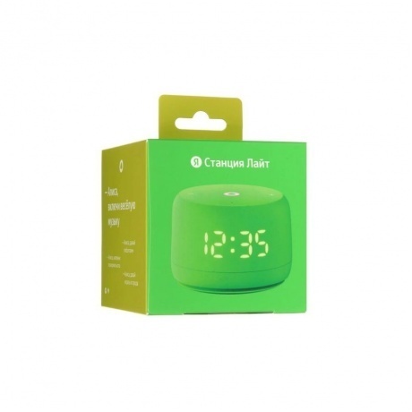 Умная колонка Яндекс.Станция Лайт 2 зеленый YNDX-00026GRN - фото 18