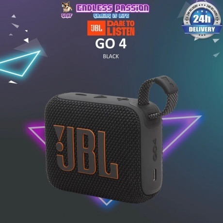 Портативная акустическая система JBL GO 4 - черный - фото 17