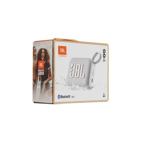 Портативная акустическая система JBL GO 4 - белый - фото 17