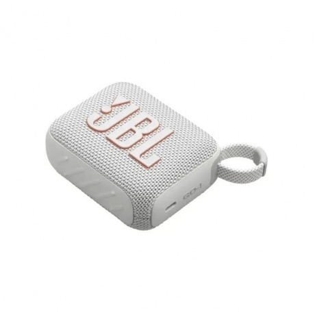 Портативная акустическая система JBL GO 4 - белый - фото 8