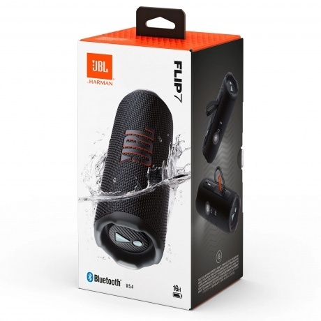 Портативная акустика JBL Flip 7 (JBLFLIP7BLK) Black - фото 11