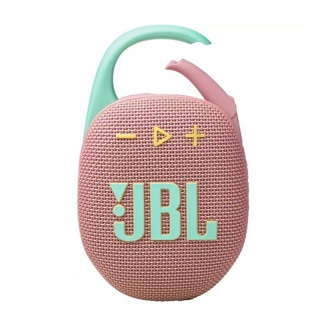 Портативная акустика JBL Clip 5 (JBLCLIP5PINK) Pink - фото 2