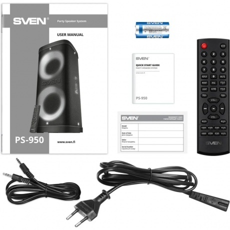Портативная акустика Sven PS-950 (SV-022396) Black - фото 12