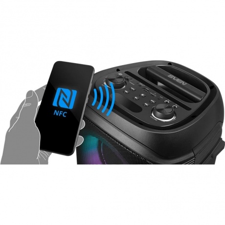 Портативная акустика Sven PS-800 (SV-021511) Black - фото 8