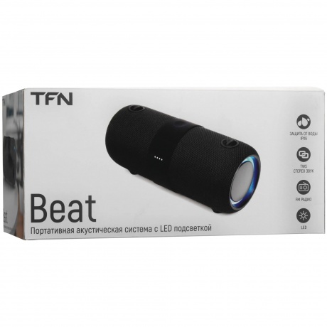 Портативная колонка TFN Beat black - фото 8