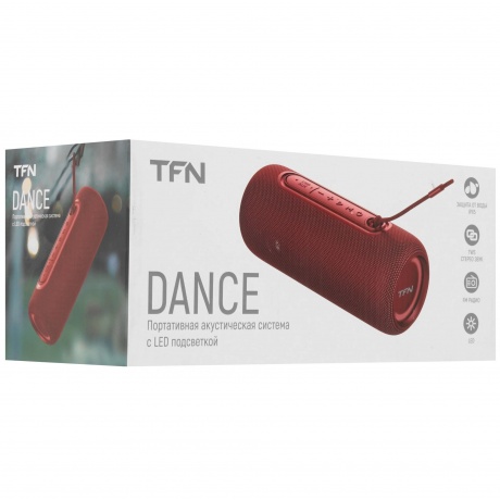 Портативная колонка TFN Dance Red - фото 9