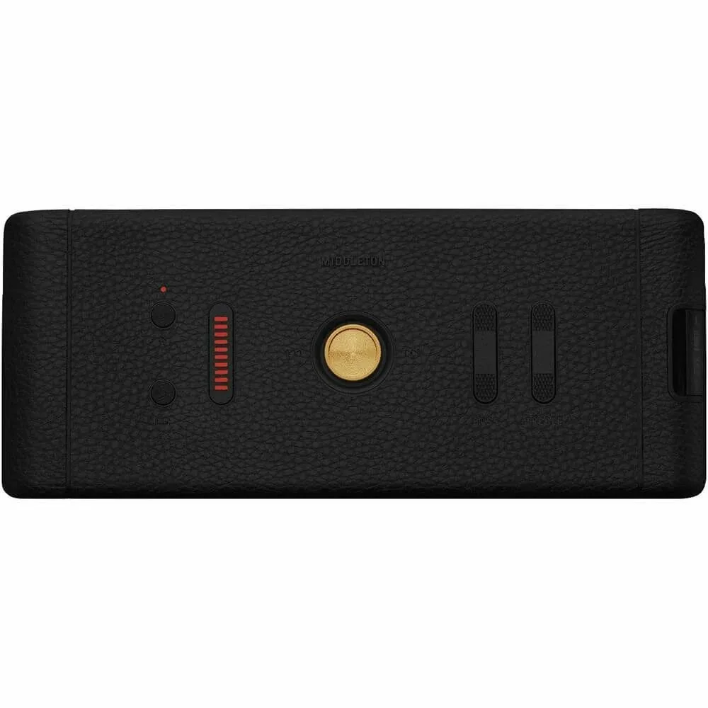 Портативная акустика Marshall Middleton Black and Brass - фото 4