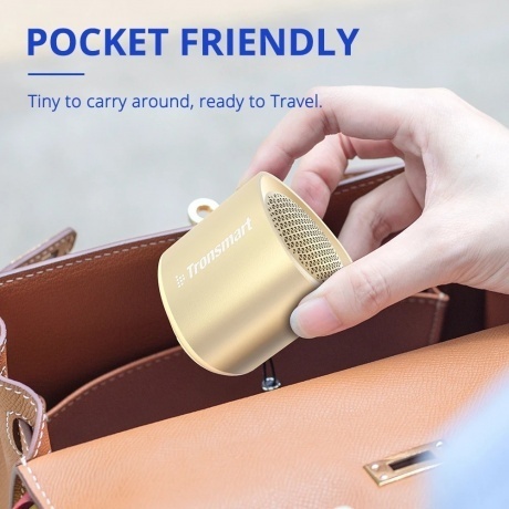 Портативная колонка Tronsmart Nimo Noble Gold - фото 8