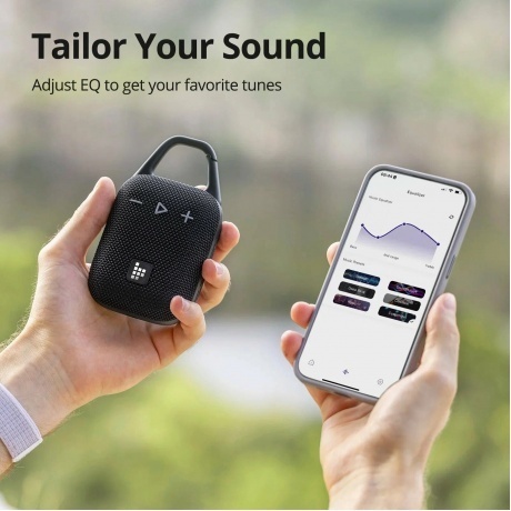 Портативная колонка Tronsmart Mirtune H1 Steel Blue - фото 8