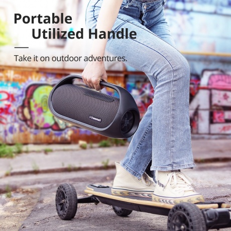 Портативная колонка Tronsmart Bang 60W Black - фото 10