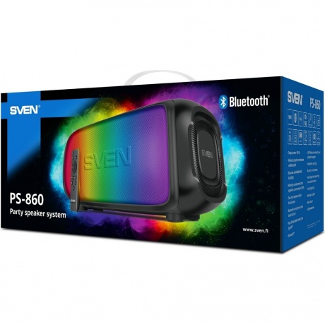 Портативная акустика Sven PS-860 (SV-022518) - фото 12
