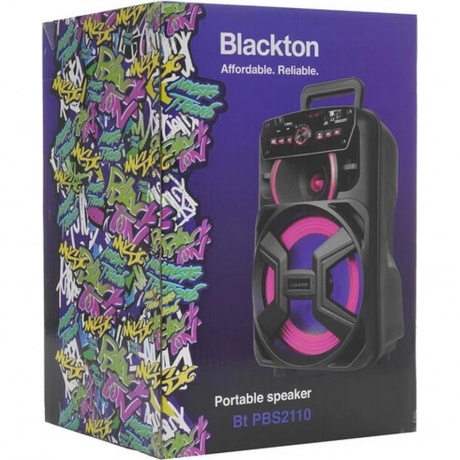 Портативная колонка Blackton Bt PBS2110 Black - фото 10