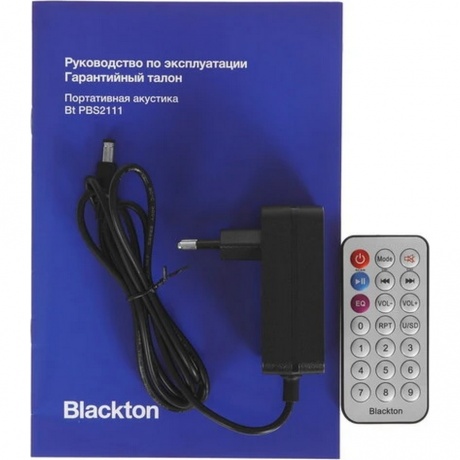 Портативная колонка Blackton Bt PBS2111 Black - фото 7