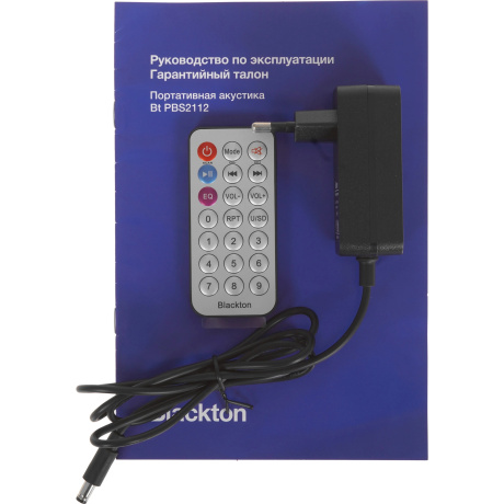 Портативная колонка Blackton Bt PBS2112 Black - фото 8