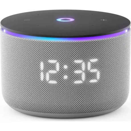 Умная колонка Яндекс Станция Мини 3 Pro с Алисой и Zigbee 18 Вт Серая