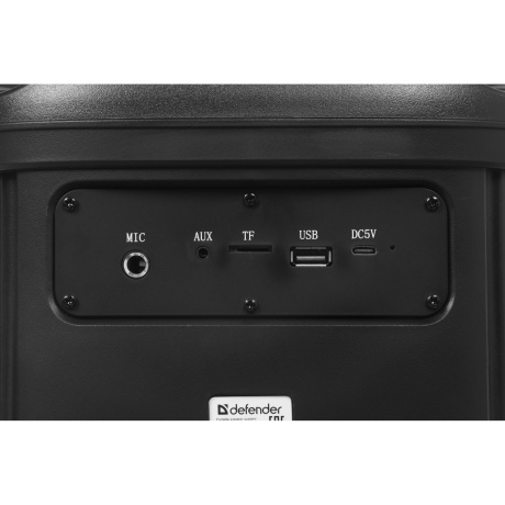 Портативная акустика Defender Boomer 45 45Вт черный 65245 - фото 10