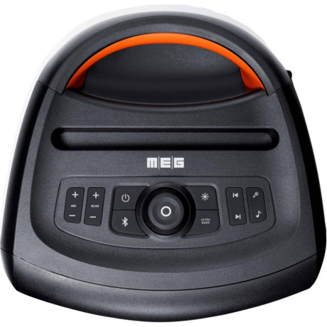 Портативная колонка MEG SPA130BL 130Вт черная - фото 5