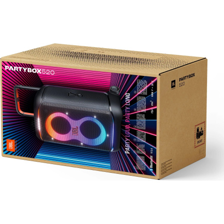 Минисистема JBL Partybox 520 черный 400Вт USB BT - фото 13
