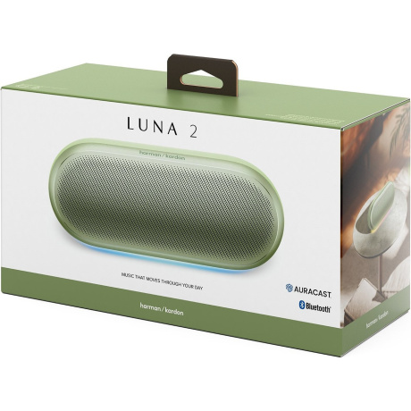 Портативная акустика Harman Kardon HKLUNA2MITEU зеленый - фото 6