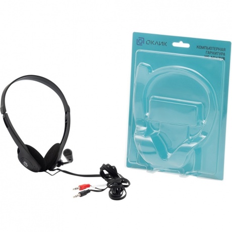 Наушники Oklick HS-M143VB черный - фото 13