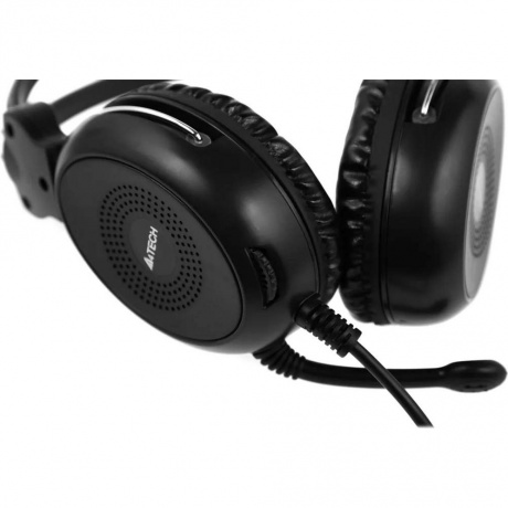 Наушники A4Tech HS-30 черный - фото 6