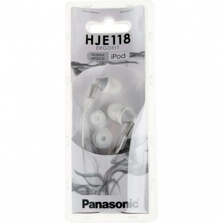 Наушники Panasonic RP-HJE118GUS серый - фото 5