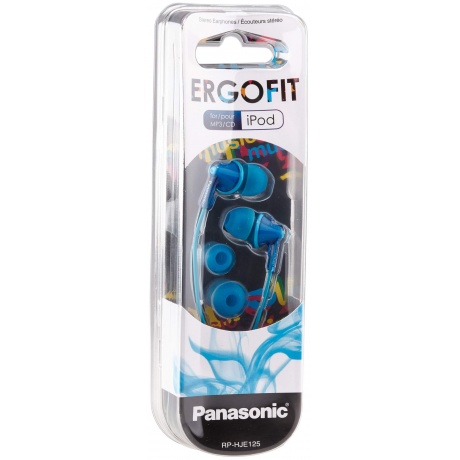 Наушники Panasonic RP-HJE125E-A синий - фото 2
