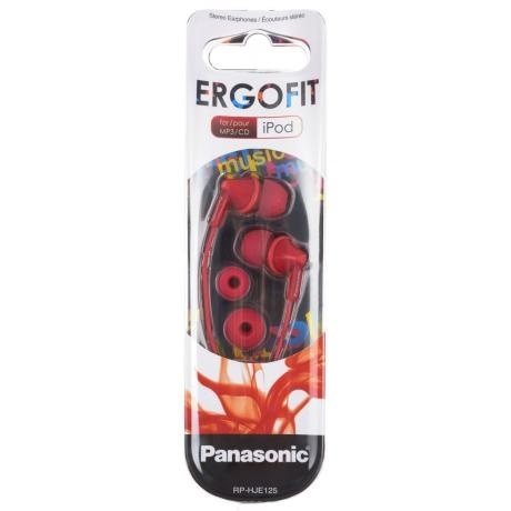 Наушники Panasonic RP-HJE125E-R - фото 2