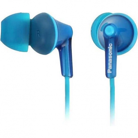 Наушники Panasonic RP-HJE125E-Z голубой - фото 2