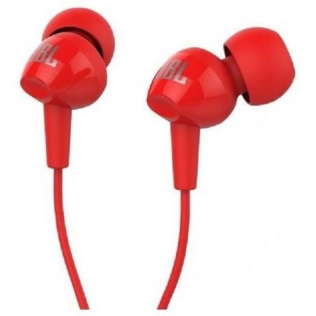 Наушники JBL C100si, красная - фото 2