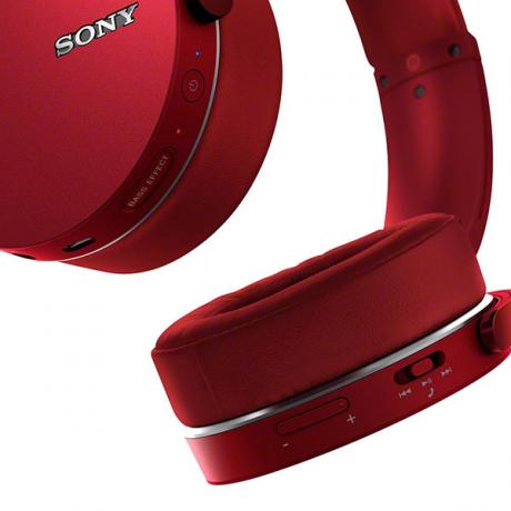 Наушники Sony MDR-XB950B1 Red - фото 6