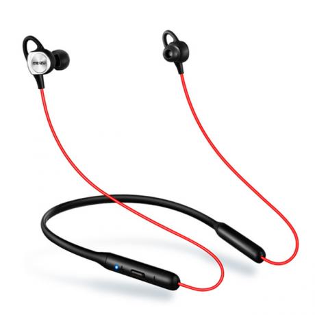 Наушники Meizu EP52 Bluetooth Earphone Black-Red - фото 1