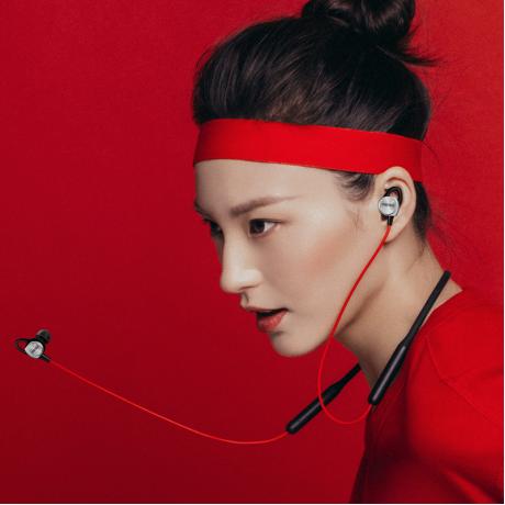 Наушники Meizu EP52 Bluetooth Earphone Black-Red - фото 6