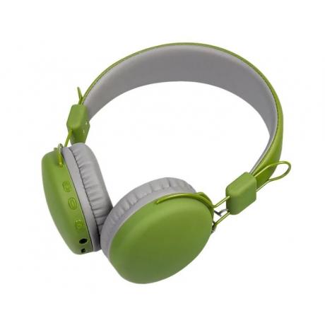 Наушники Rombica mysound BH-03 3C, Bluetooth, зеленый - фото 4