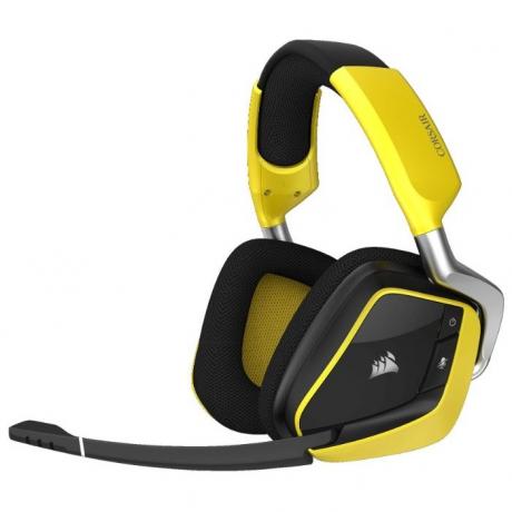 Наушники Corsair Gaming VOID PRO RGB Wireless SE Headphone 7.1 (Yellow) - фото 1