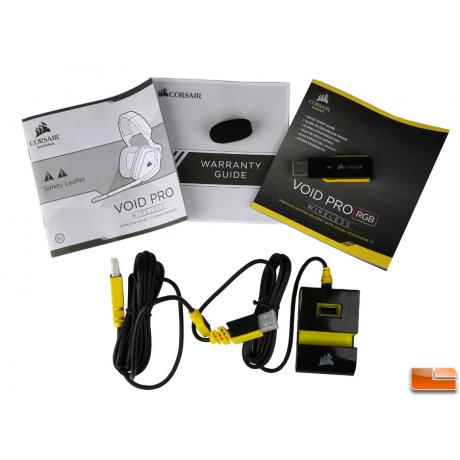 Наушники Corsair Gaming VOID PRO RGB Wireless SE Headphone 7.1 (Yellow) - фото 6