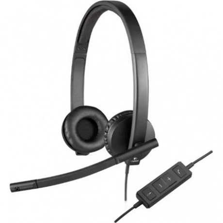 Наушники Logitech H570E Stereo черный (981-000575)