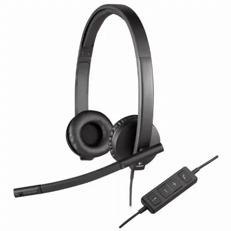 Наушники Logitech H570E Stereo черный (981-000575)