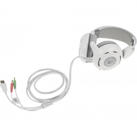 Наушники A4Tech Bloody G300 White - фото 17