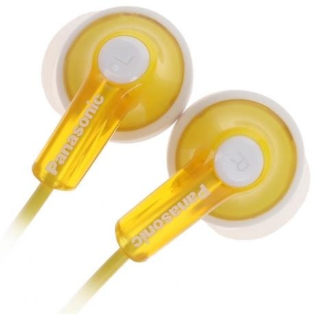 Наушники Panasonic RP-HJE118GUY жёлтый - фото 2