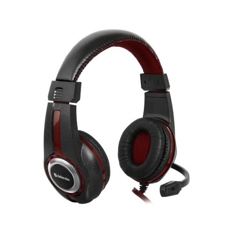 Наушники Defender Warhead G-185 Black/Red (64106) - фото 5
