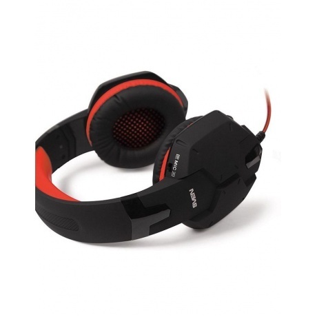 Наушники SVEN AP-G988MV (SV-014797) черный-красный - фото 3