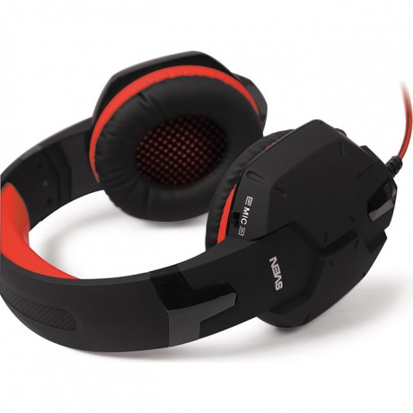 Наушники SVEN AP-G988MV (SV-014797) черный-красный - фото 7