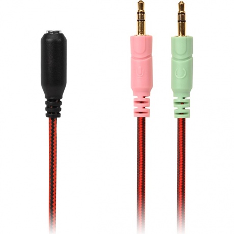 Наушники SVEN AP-G988MV (SV-014797) черный-красный - фото 9