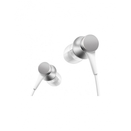 Наушники Xiaomi Mi In-Ear Headphones Basic Silver (X14274) - фото 2