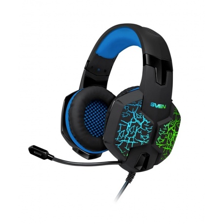 Наушники Sven AP-U980MV (черный/синий)